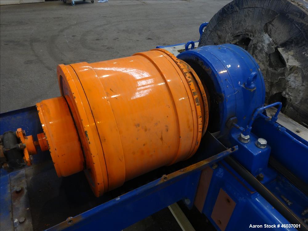 Used Alfa Laval Sharples NX-7050 (same as a PM-75000) Super-D-Canter Centrifuge (dry solids design). 316/317 Stainless steel/ 2205 duplex construction (product contact areas). Maximum bowl speed 2700...