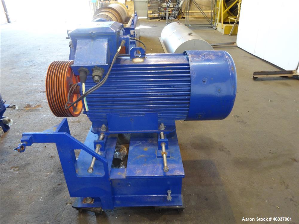 Used Alfa Laval Sharples NX-7050 (same as a PM-75000) Super-D-Canter Centrifuge (dry solids design). 316/317 Stainless steel/ 2205 duplex construction (product contact areas). Maximum bowl speed 2700...