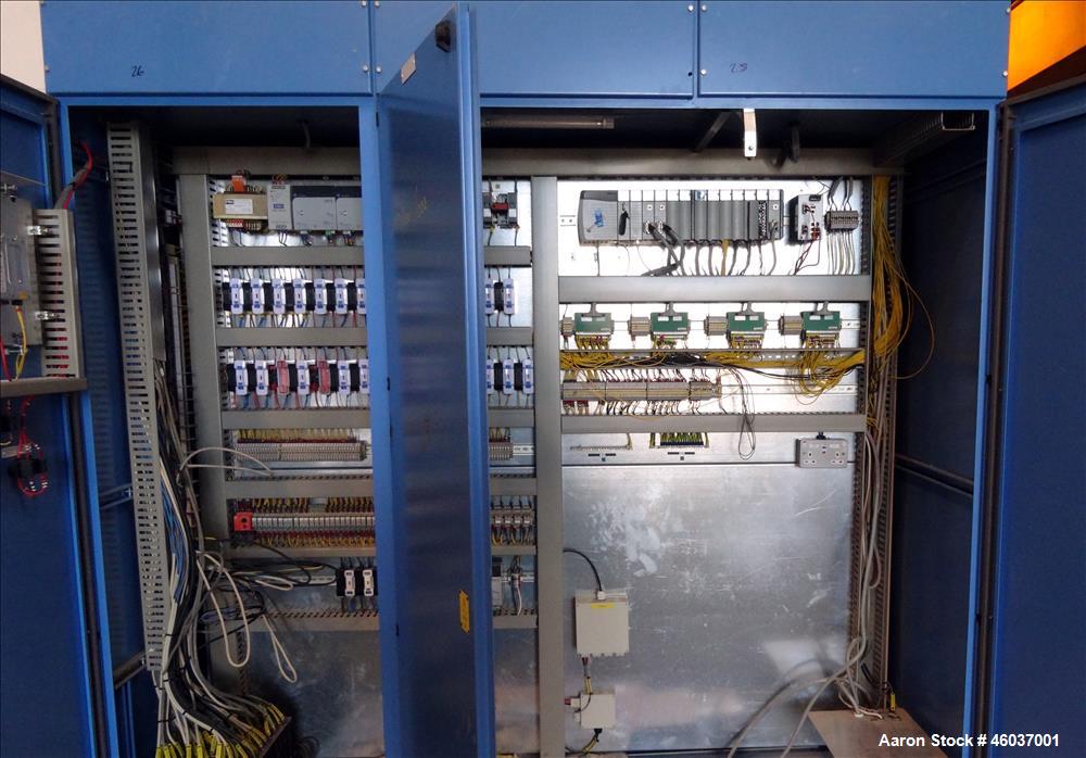 Used Alfa Laval Sharples NX-7050 (same as a PM-75000) Super-D-Canter Centrifuge (dry solids design). 316/317 Stainless steel/ 2205 duplex construction (product contact areas). Maximum bowl speed 2700...