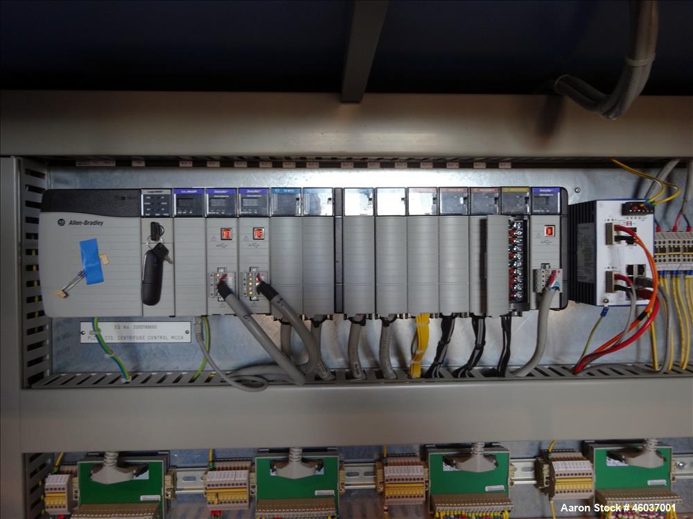 Used Alfa Laval Sharples NX-7050 (same as a PM-75000) Super-D-Canter Centrifuge (dry solids design). 316/317 Stainless steel/ 2205 duplex construction (product contact areas). Maximum bowl speed 2700...