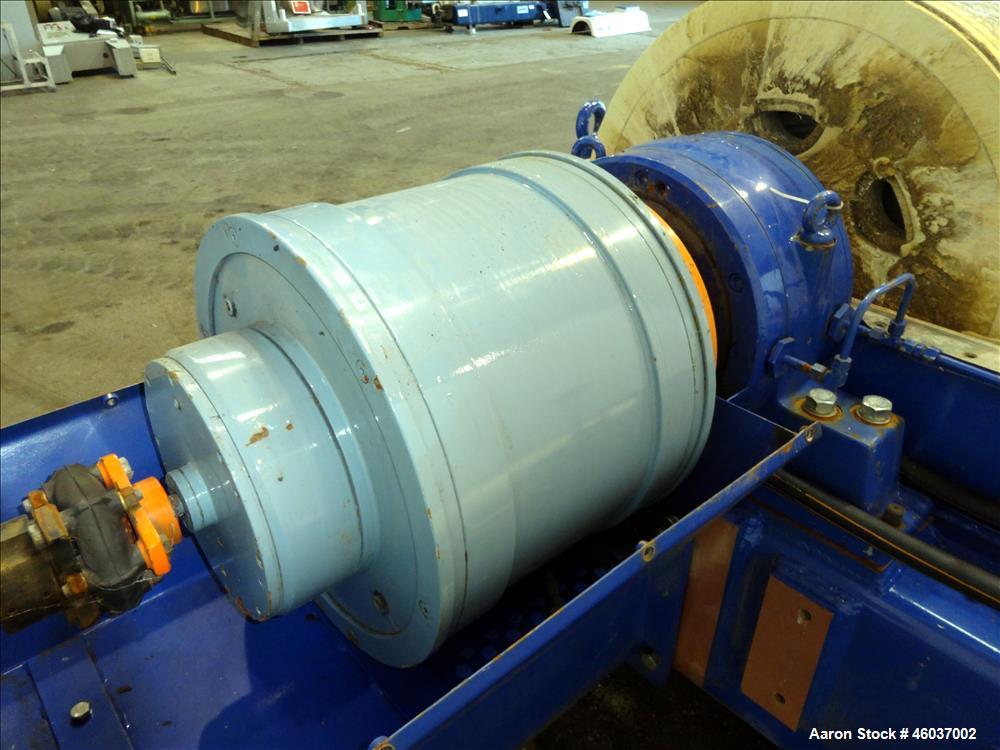 Used Alfa Laval Sharples NX-7050 (same as a PM-75000) Super-D-Canter Centrifuge (dry solids design). 316/317 Stainless steel/ 2205 duplex construction (product contact areas). Maximum bowl speed 2700...