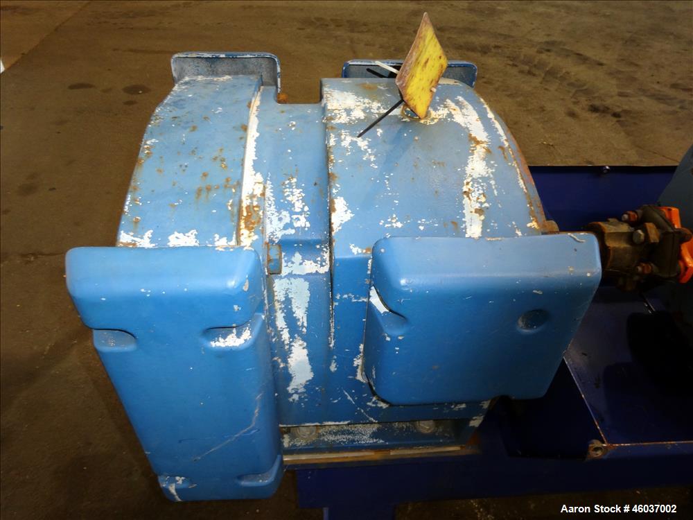 Used Alfa Laval Sharples NX-7050 (same as a PM-75000) Super-D-Canter Centrifuge (dry solids design). 316/317 Stainless steel/ 2205 duplex construction (product contact areas). Maximum bowl speed 2700...