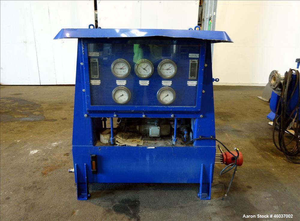 Used Alfa Laval Sharples NX-7050 (same as a PM-75000) Super-D-Canter Centrifuge (dry solids design). 316/317 Stainless steel/ 2205 duplex construction (product contact areas). Maximum bowl speed 2700...