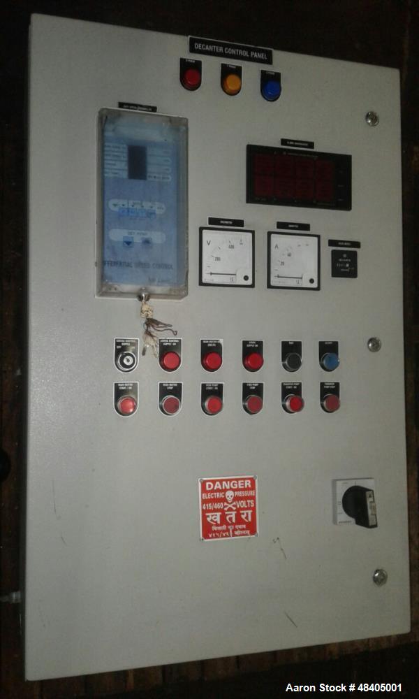 Used Alfa Laval NX-912 Solid Bowl Decanter Centrifuge