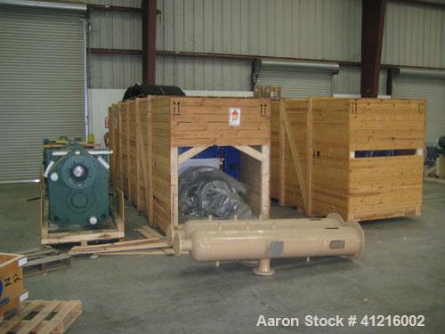 Unused-Alfa Laval NX-944HS Solid Bowl Decanter Centrifuge. 316 stainless steel construction on product contact areas, max bowl speed 3075 rpm, Viton O-ring/seals, designed for spent grain dewatering,...