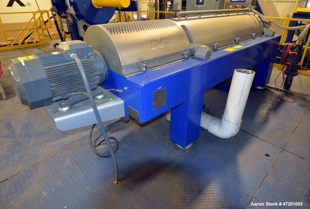 Used Alfa Laval NX3651B31G Decanter Centrifuge.