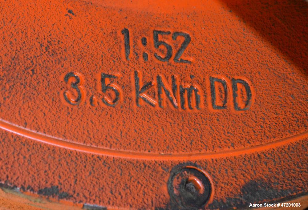 Used Alfa Laval NX3651B-31G Decanter Centrifuge. 316 Stainless steel product contact areas. Maximum bowl speed 4200 rpm, approximate 6" single lead conveyor, single row of lined cake discharge ports,...