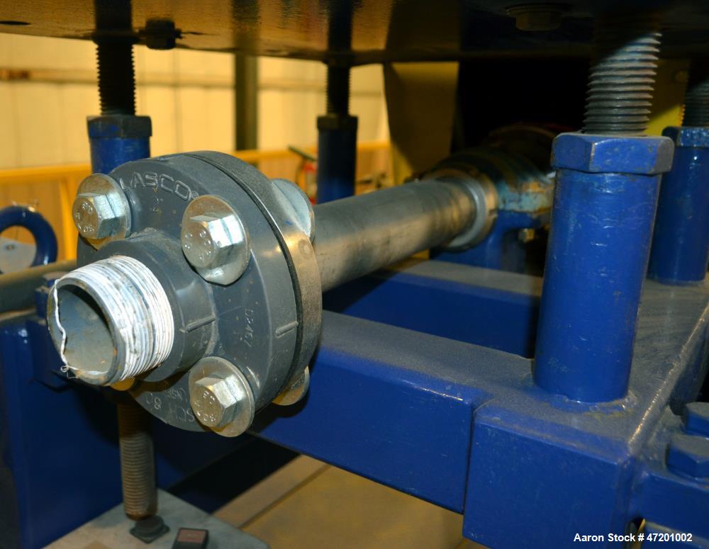 Used Alfa Laval NX 414 Decanter Centrifuge. 316 Stainless steel product contact areas. Maximum bowl speed 4000 rpm, approximate 110mm single lead conveyor, single row of lined cake discharge ports, 2...