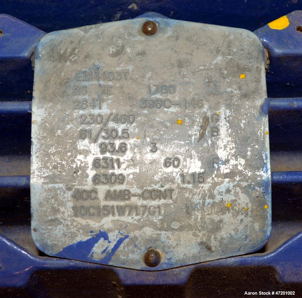 Used Alfa Laval NX 414 Decanter Centrifuge. 316 Stainless steel product contact areas. Maximum bowl speed 4000 rpm, approximate 110mm single lead conveyor, single row of lined cake discharge ports, 2...