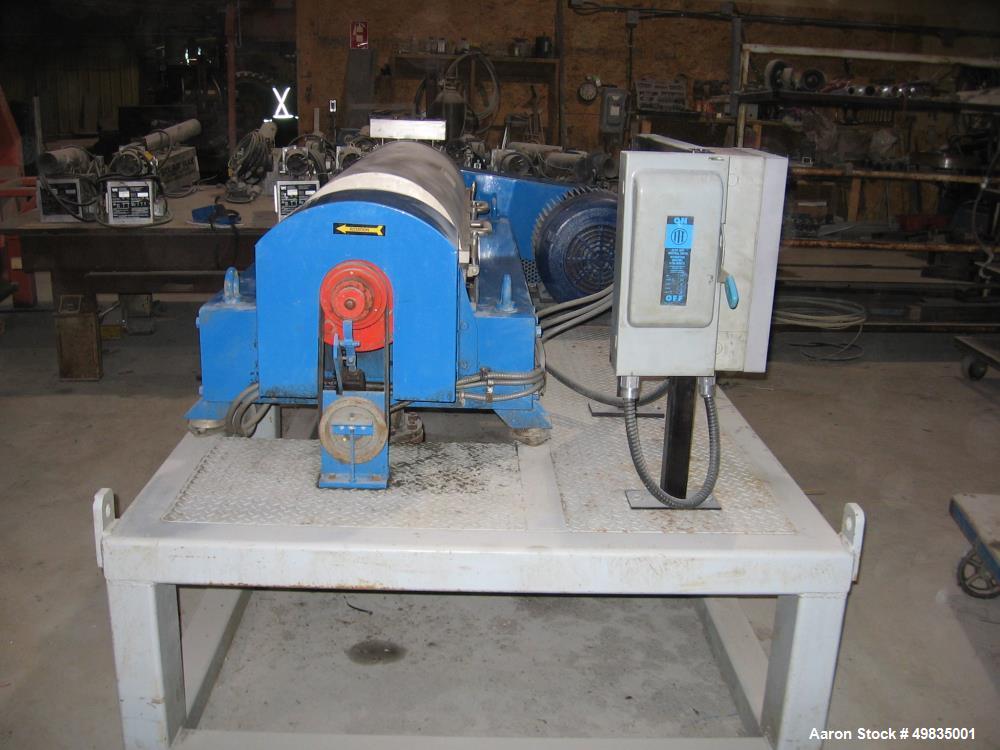 Used Alfa Laval NX-418 Solid Bowl Decanter Centrifuge
