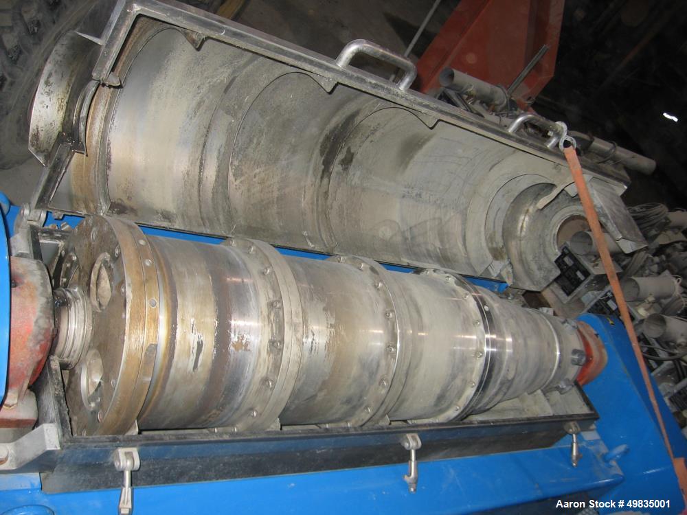 Used Alfa Laval NX-418 Solid Bowl Decanter Centrifuge