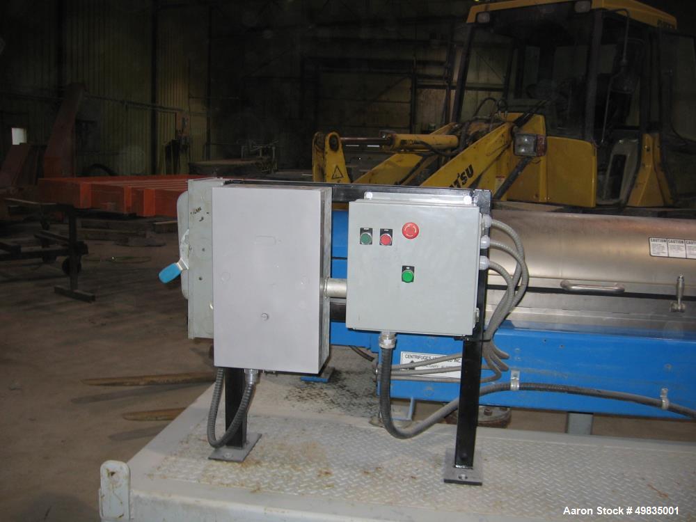 Used Alfa Laval NX-418 Solid Bowl Decanter Centrifuge