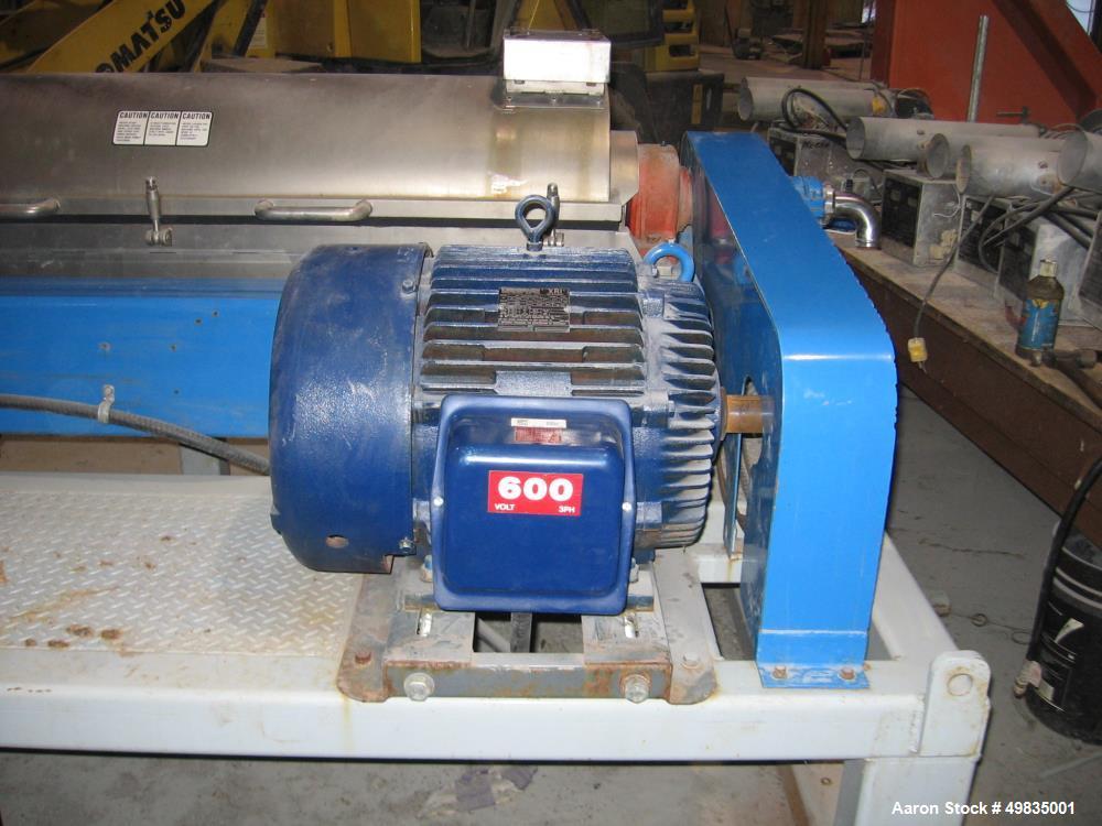 Used Alfa Laval NX-418 Solid Bowl Decanter Centrifuge
