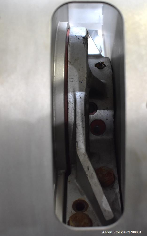 Used Alfa Laval P1-305 Solid Bowl Decanter Centrifuge. 304 Stainless Steel contract areas. Maximum solids density 1.3 kg/dm3. Maximum bowl speed 4200 rpm. Feed temperature 32 to 212 degrees F. Approx...