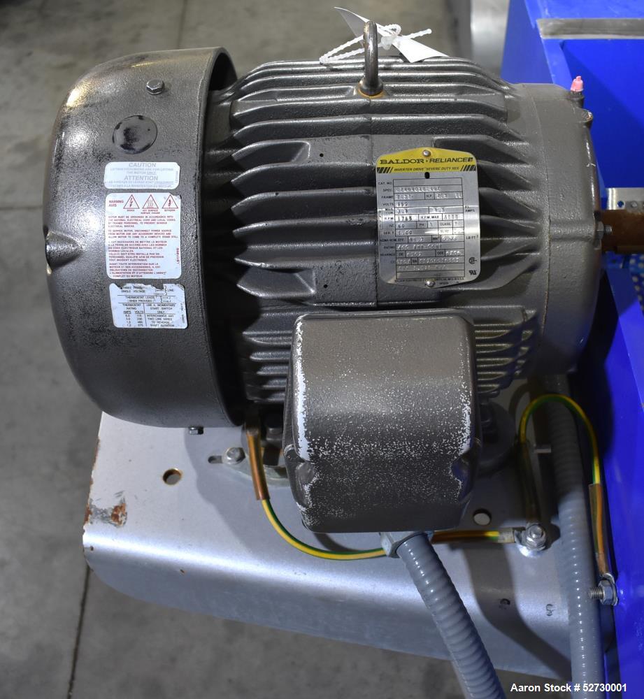 Used Alfa Laval P1-305 Solid Bowl Decanter Centrifuge. 304 Stainless Steel contract areas. Maximum solids density 1.3 kg/dm3. Maximum bowl speed 4200 rpm. Feed temperature 32 to 212 degrees F. Approx...