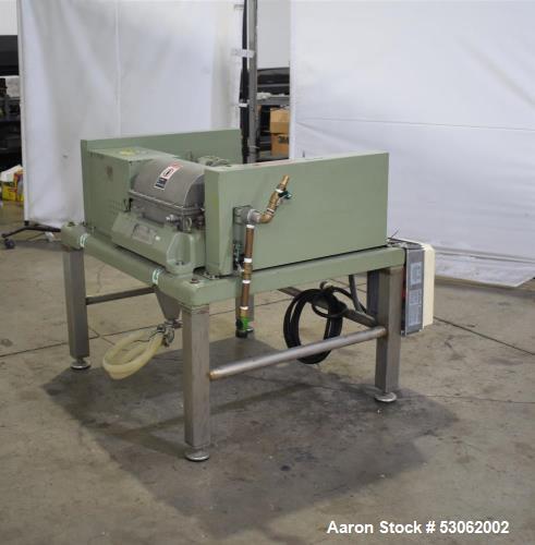 Used-Alfa Laval / Sharples / Pennwalt P-660 Solid Bowl Decanter Centrifuge