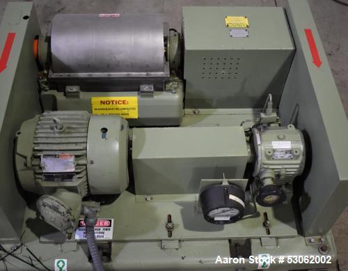 Used-Alfa Laval / Sharples / Pennwalt P-660 Solid Bowl Decanter Centrifuge
