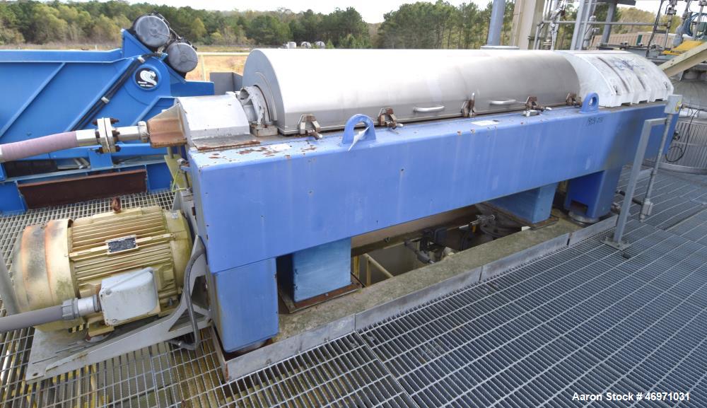 Used Alfa Laval SG2-500 Solid Bowl Decanter Centrifuge