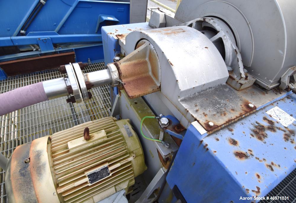Used Alfa Laval SG2-500 Solid Bowl Decanter Centrifuge