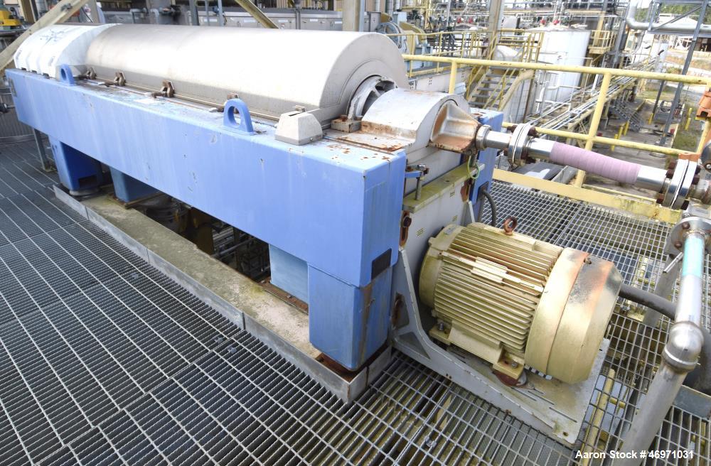 Used Alfa Laval SG2-500 Solid Bowl Decanter Centrifuge