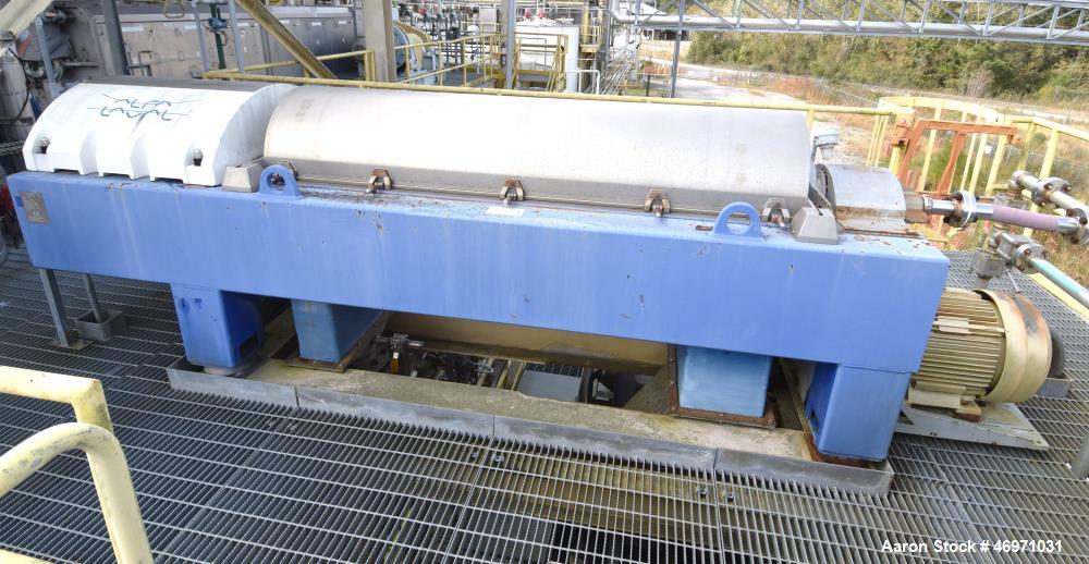 Used Alfa Laval SG2-500 Solid Bowl Decanter Centrifuge