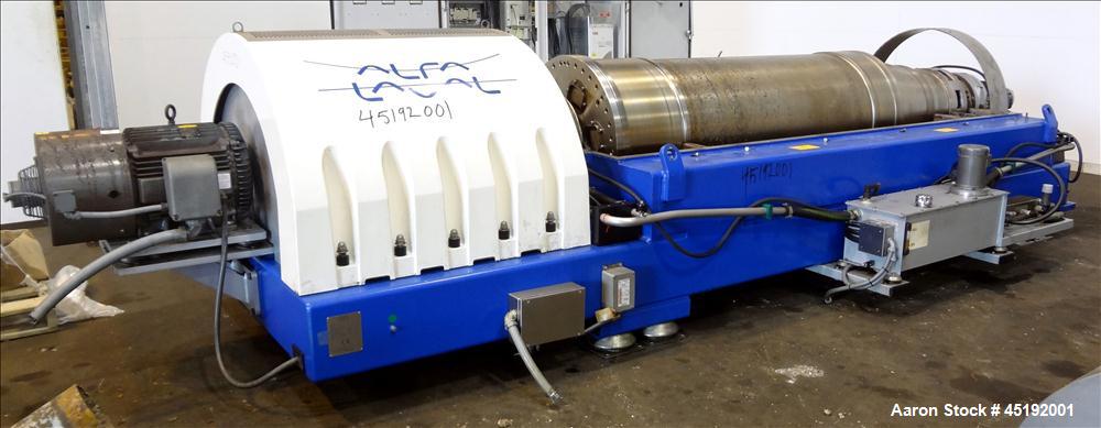 Used Stainless Steel Alfa Laval Solid Bowl Decanter Centrifuge