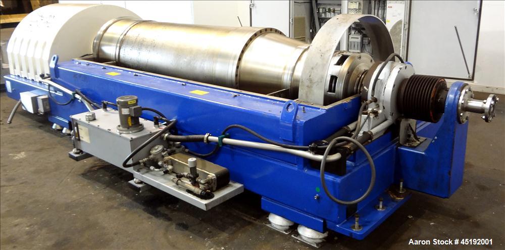 Used Stainless Steel Alfa Laval Solid Bowl Decanter Centrifuge