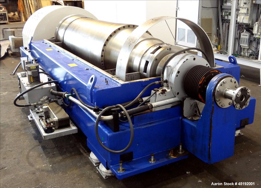 Used Stainless Steel Alfa Laval Solid Bowl Decanter Centrifuge