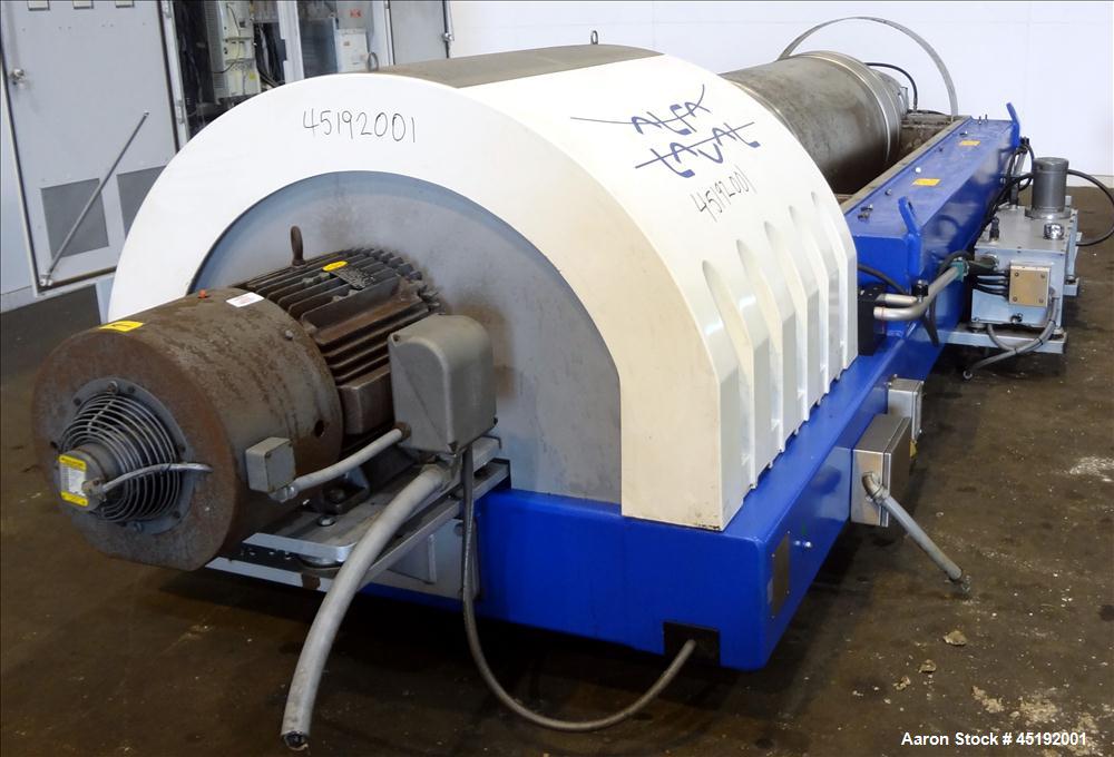 Used Stainless Steel Alfa Laval Solid Bowl Decanter Centrifuge