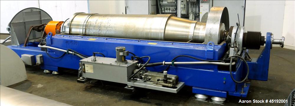 Used Stainless Steel Alfa Laval Solid Bowl Decanter Centrifuge