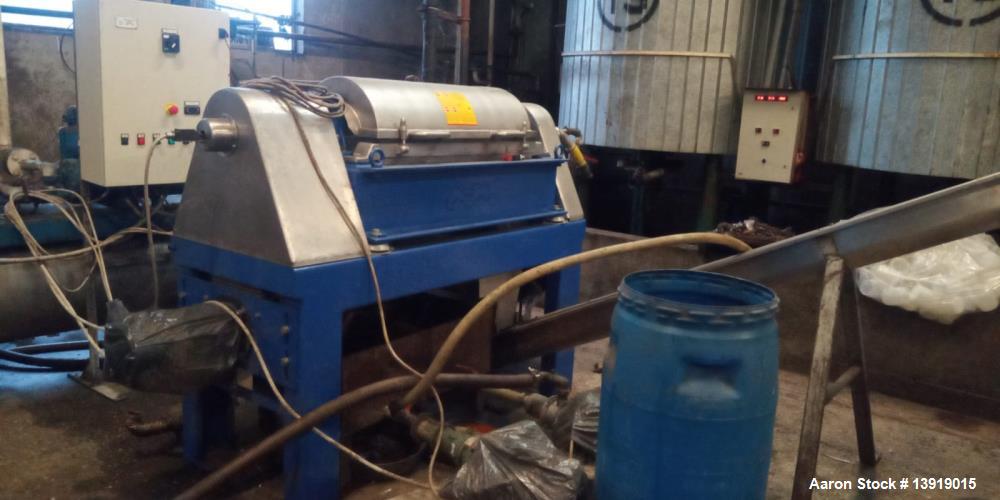 Used Alfa Laval UVNX-314 Solid Bowl Decanter Centrifuge-Used-