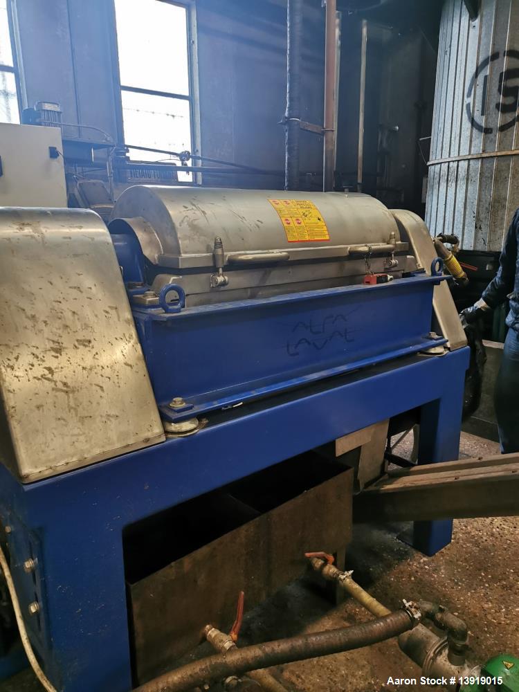 Used Alfa Laval UVNX-314 Solid Bowl Decanter Centrifuge-Used-