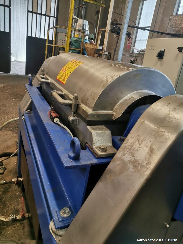 Used Alfa Laval UVNX-314 Solid Bowl Decanter Centrifuge-Used-