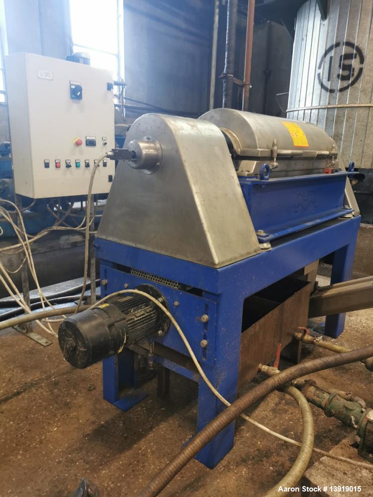 Used Alfa Laval UVNX-314 Solid Bowl Decanter Centrifuge-Used-