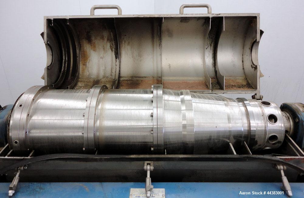 Used Stainless Steel Alfa Laval Solid Bowl Decanter Centrifuge