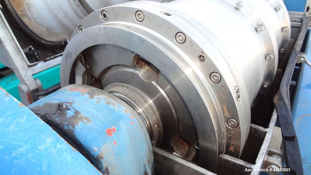 Used Stainless Steel Alfa Laval Solid Bowl Decanter Centrifuge