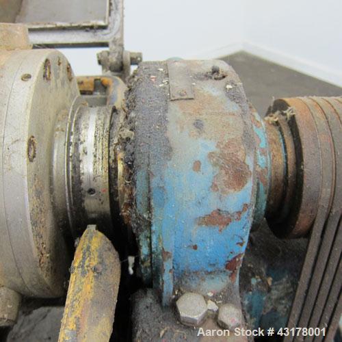 Used Alfa Laval UVNX-418-B11 Solid Bowl Decanter Centrifuge (3 phase unit). 316 Stainless steel (product contact areas), maximum bowl speed 4000 rpm, single row of lined cake discharge ports, 110 mm ...