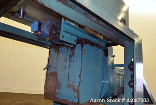 Used Alfa Laval UVNX-418 (2 or 3 phase) Solid Bowl Decanter Centrifuge. 316 Stainless steel (product contact areas). single lead conveyor, single row of lined cake discharge ports,  cake discharge ca...