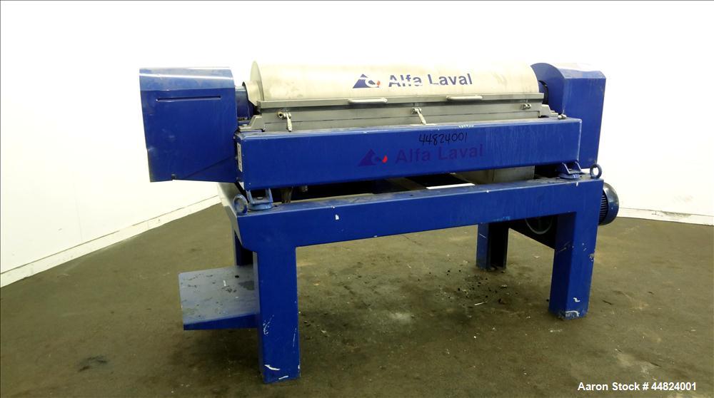 Used Stainless Steel Alfa Laval Decanter Centrifuge