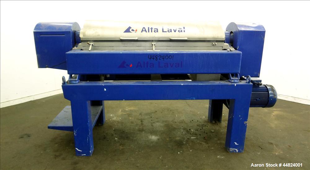 Used Stainless Steel Alfa Laval Decanter Centrifuge