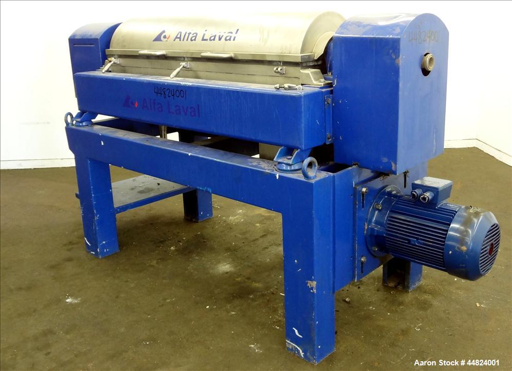 Used Stainless Steel Alfa Laval Decanter Centrifuge