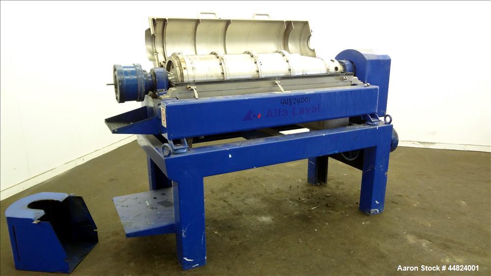Used Stainless Steel Alfa Laval Decanter Centrifuge