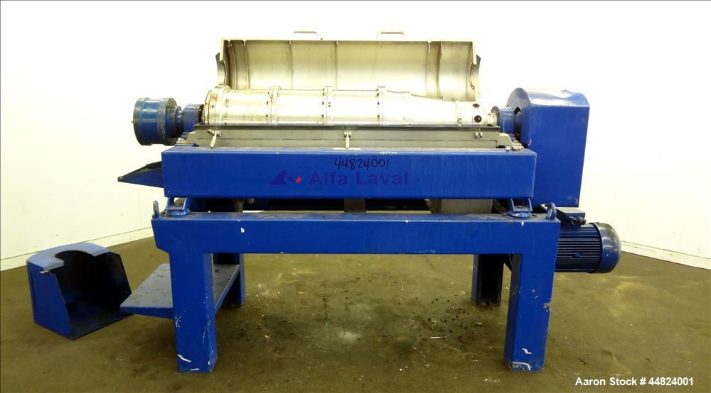 Used Stainless Steel Alfa Laval Decanter Centrifuge