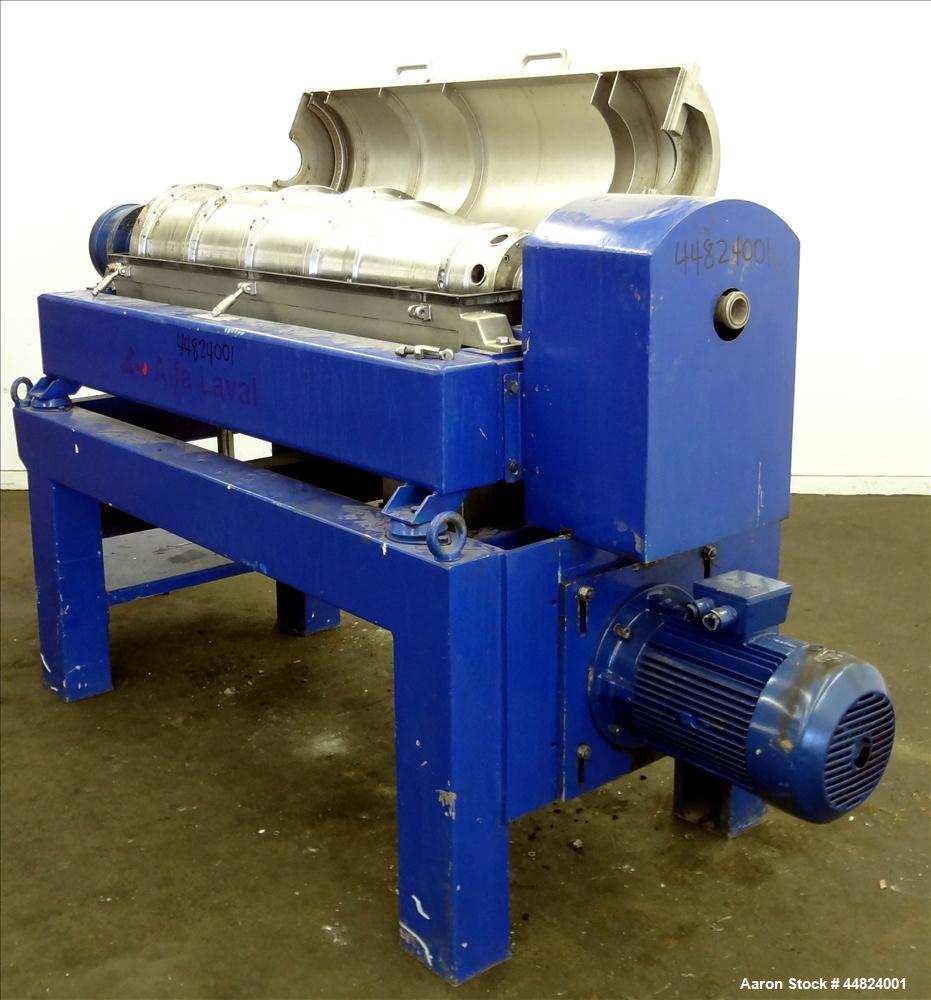 Used Stainless Steel Alfa Laval Decanter Centrifuge