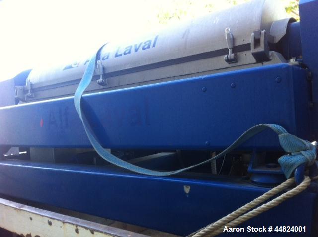 Used Stainless Steel Alfa Laval Decanter Centrifuge
