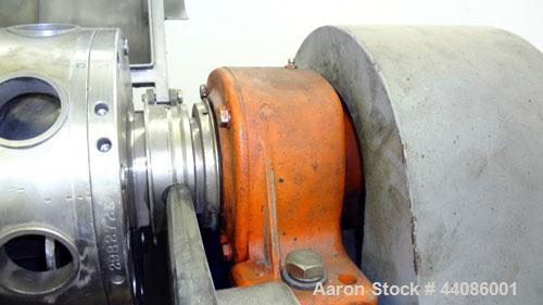 Used Alfa Laval UVNX314 B-11/8820-4000-35 Solid Bowl Decanter Centrifuge. 316 Stainless steel product contact areas. Maximum bowl speed 3250 rpm, 70mm single lead conveyor, single row cake discharge ...