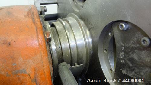 Used Alfa Laval UVNX314 B-11/8820-4000-35 Solid Bowl Decanter Centrifuge. 316 Stainless steel product contact areas. Maximum bowl speed 3250 rpm, 70mm single lead conveyor, single row cake discharge ...