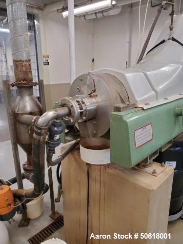 Used Andritz D2LP20C Solid Bowl Decanter Centrifuge