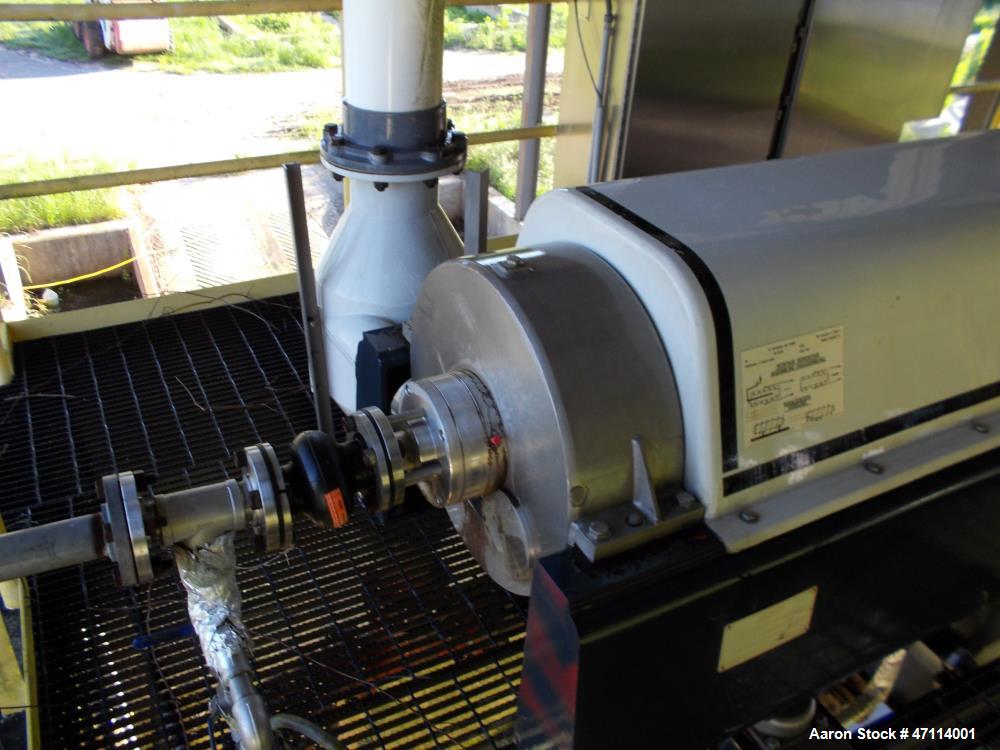 Used Andritz D4LC30CHP Solid Bowl Decanter Centrifuge.