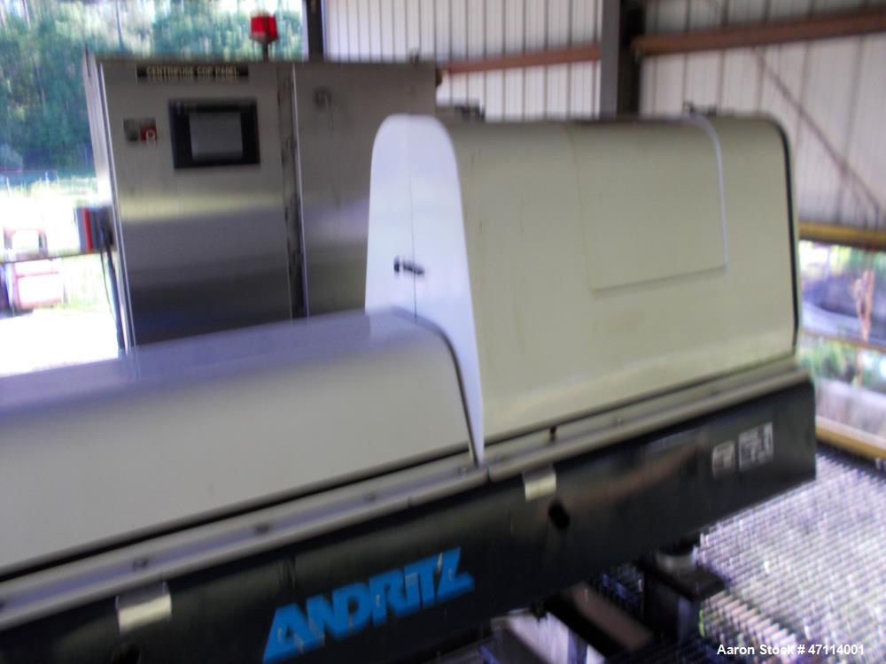Used Andritz D4LC30CHP Solid Bowl Decanter Centrifuge.